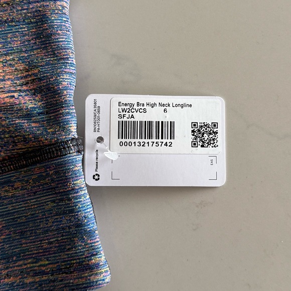 lululemon energy bra high neck long line - Picture 9 of 14